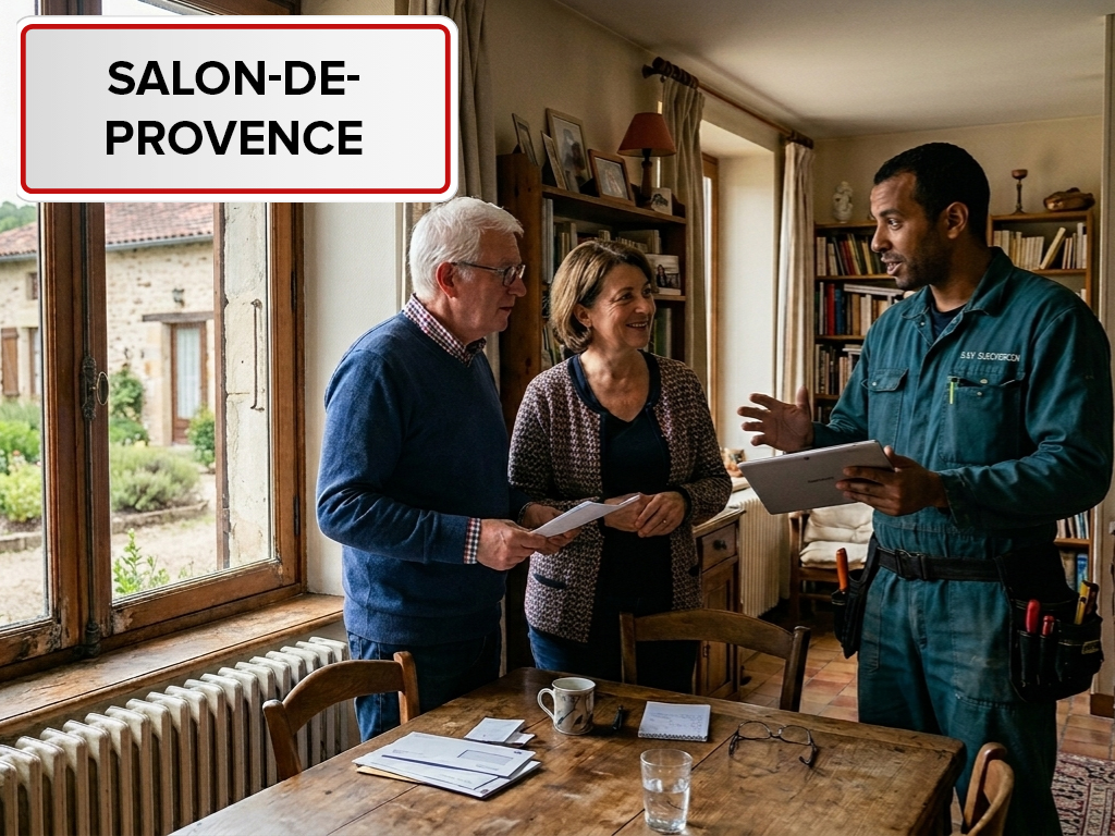 Installation de pompe à chaleur à Salon-de-Provence (13300) dans les Bouches-du-Rhône
